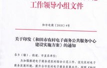 电子商务专业村建设方案