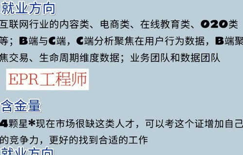 电子商务专业证有用吗
