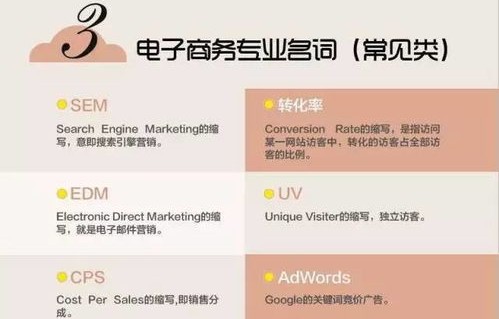 电子商务专业术语术语库